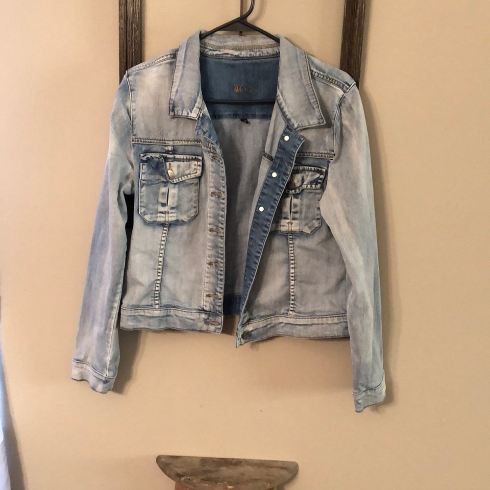 KUT acid wash jean jacket